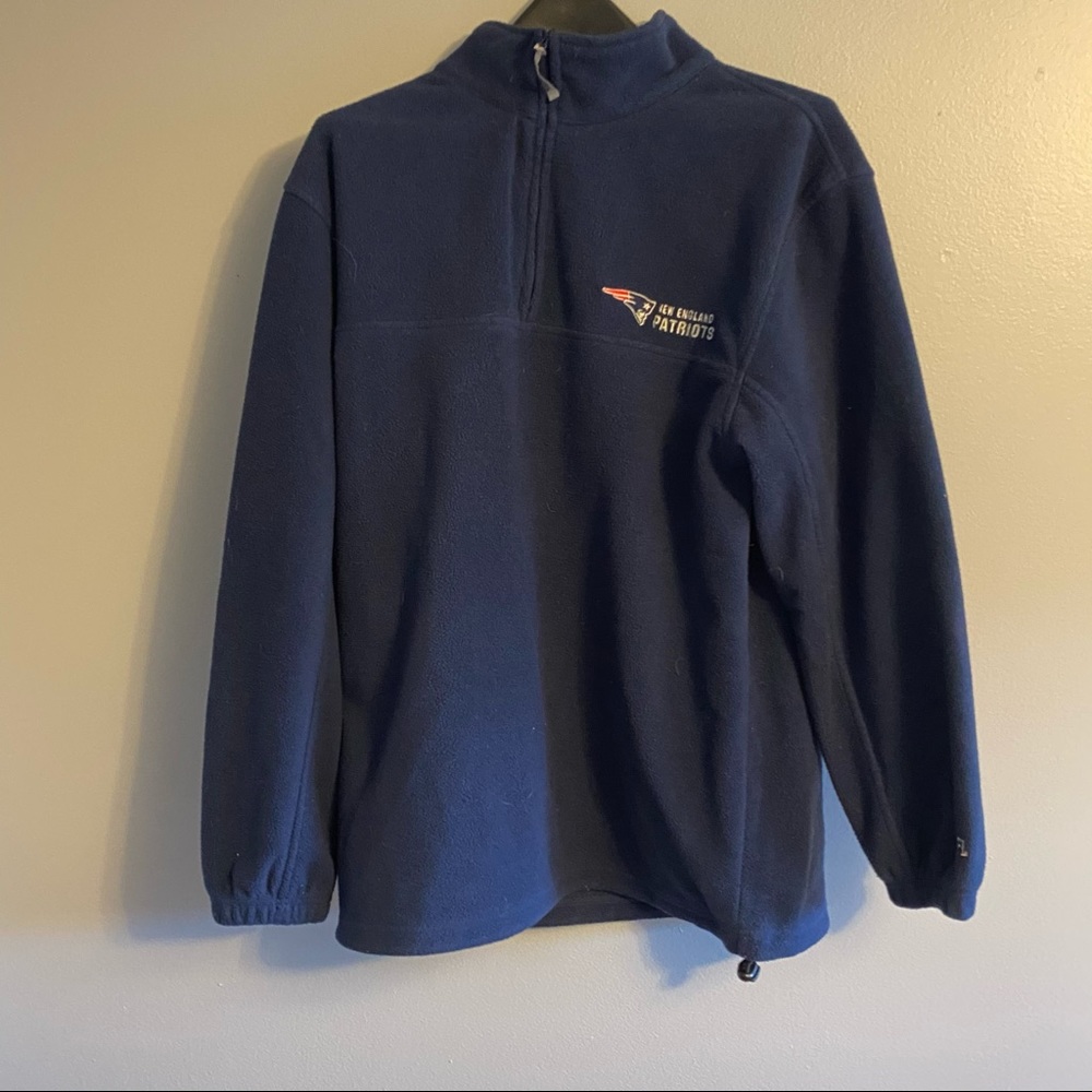 Patriots 1/4 zip fleece jacket